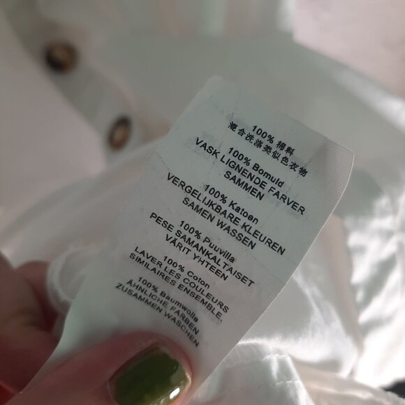 MISSGUIDED White Short Sleeve Casual Peplum Mini Dress - Picture 7 of 10